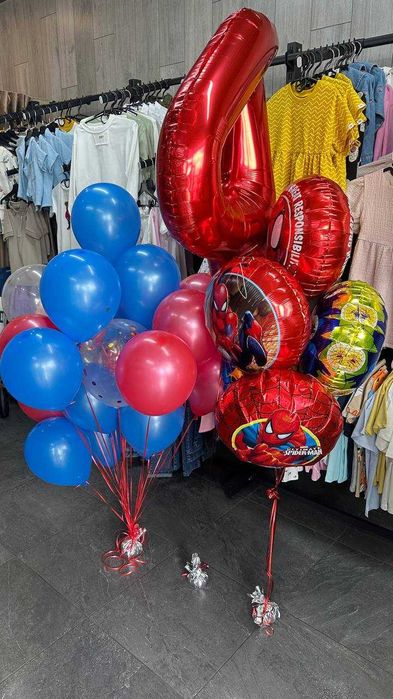 Гелієві кульки латексні та фольговані.БЕЗКОШТОВНА ДОСТАВКА від 1000грн