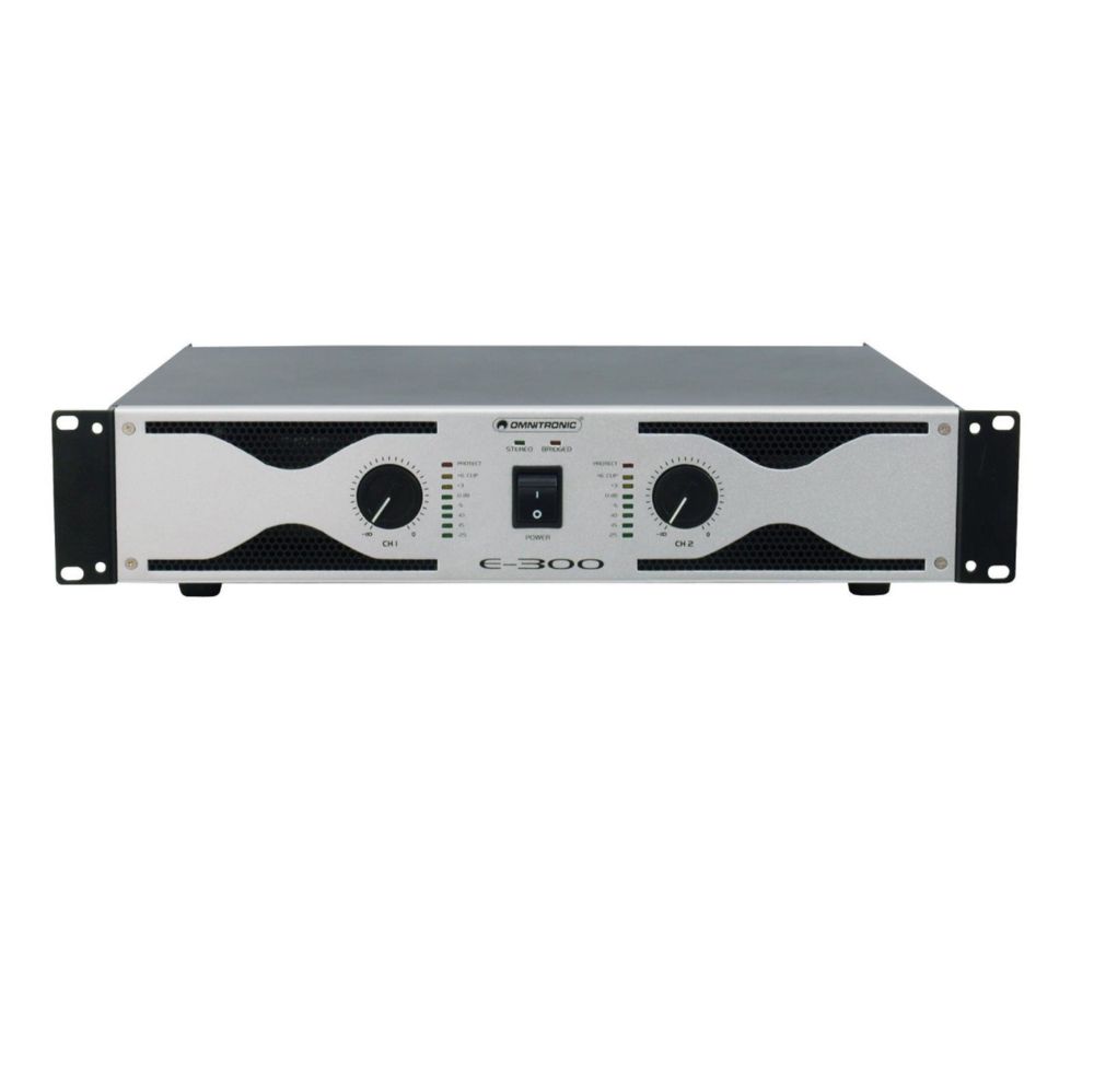 OMNITRONIC E-300 Amplifier підсилювач звуку