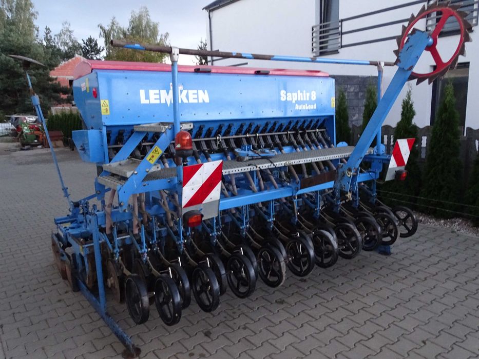 Agregat uprawowo Siewny Talerzowy  Lemken zirkon 7 saphir 8