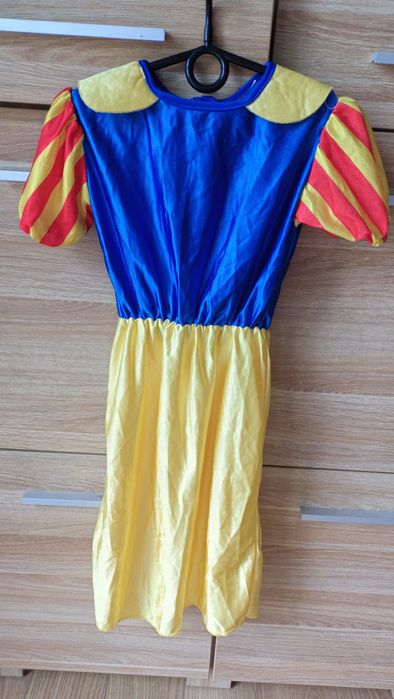 Strój kostium przebranie sukienka królewna Śnieżka