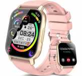 AYCY Y6 Smartwatch tętno kroki budzik stoper LCD 1,4" POŁĄCZENIA RÓŻ