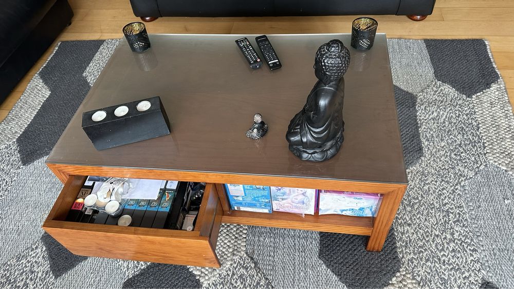 Móvel TV e mesa de apoio