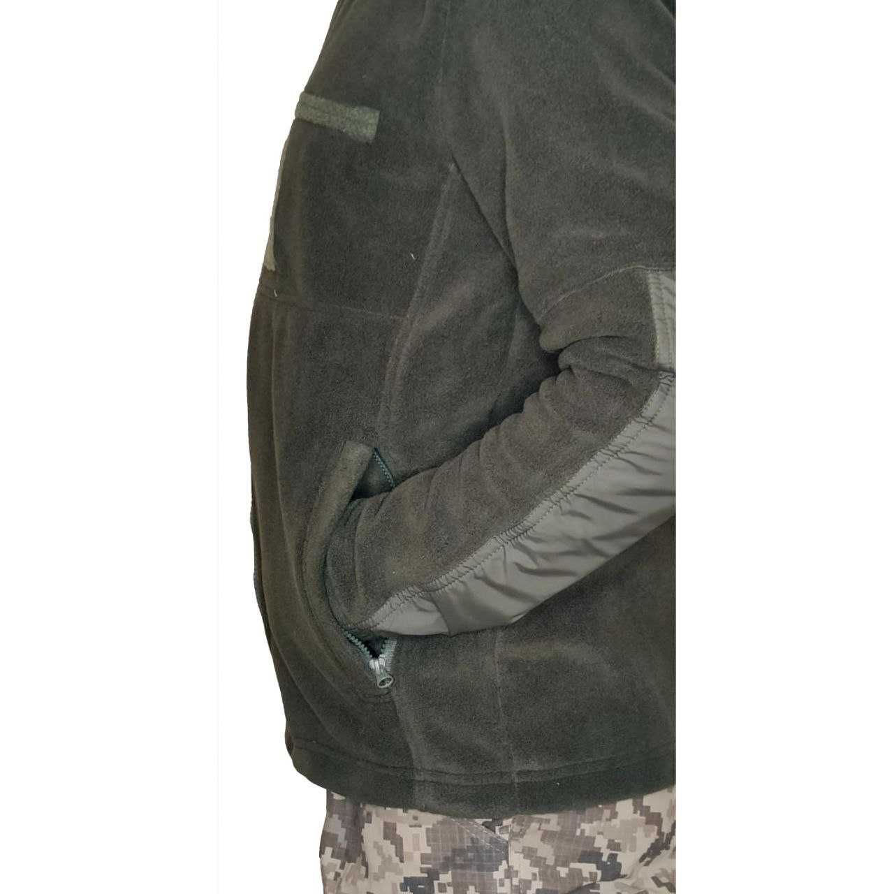 Флісова флисовая плотная тактична тактическая кофта куртка фліска ЗСУ