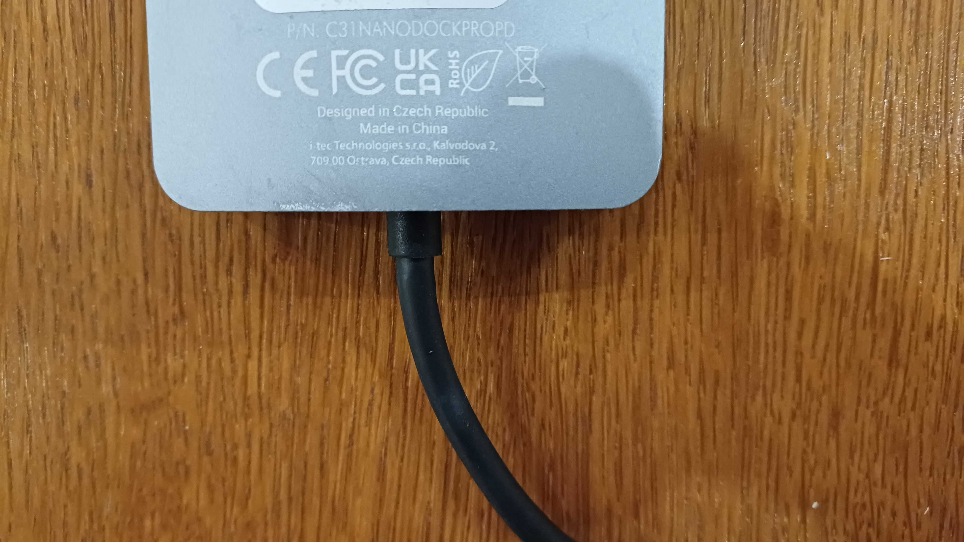 Stacja dokująca I-TEC C31NANODOCKPROPD USB Typu C, Aktywna / Pasywna