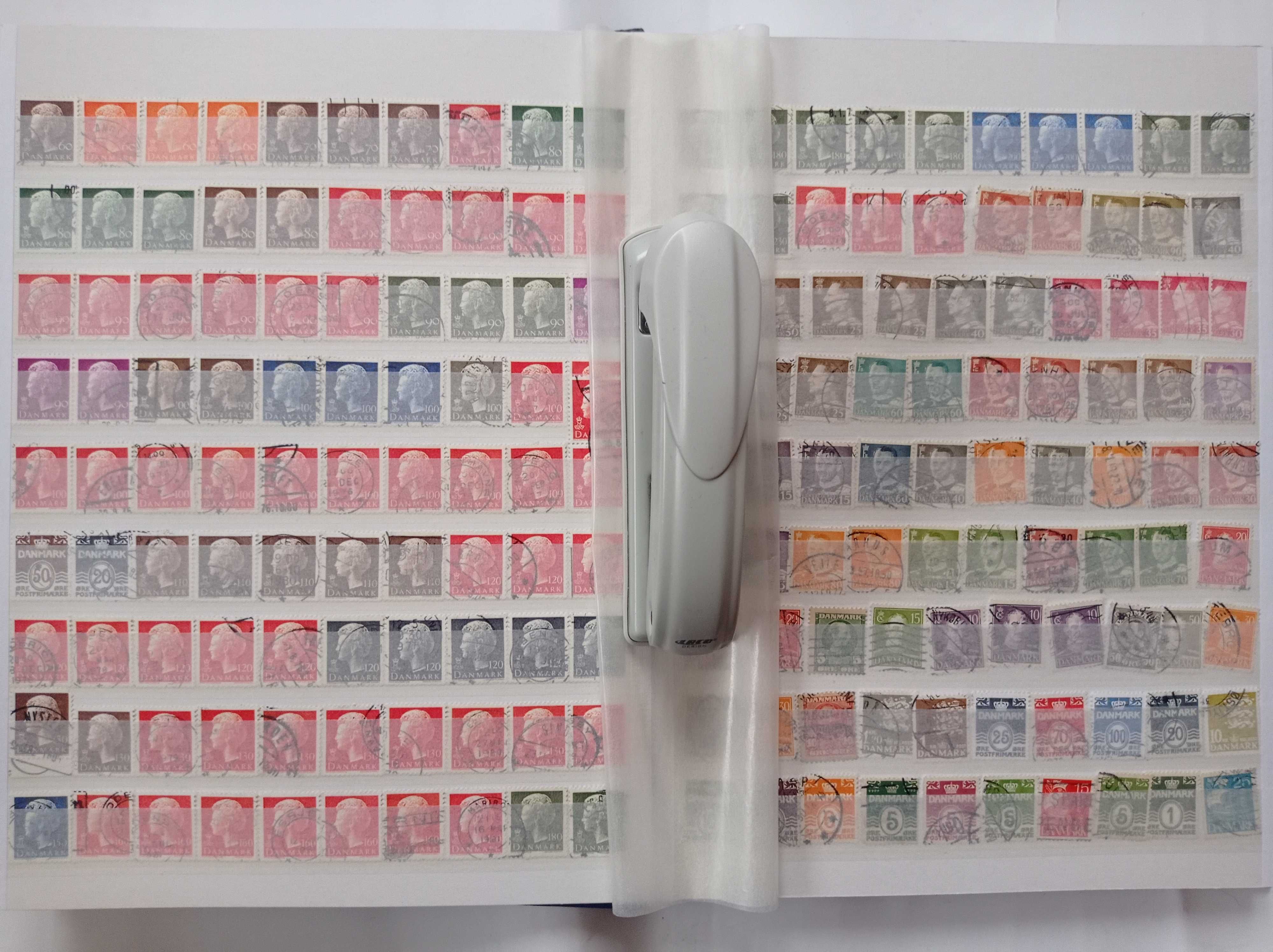 Znaczki pocztowe - Dania - Danmark - 2272 sztuk + klaser