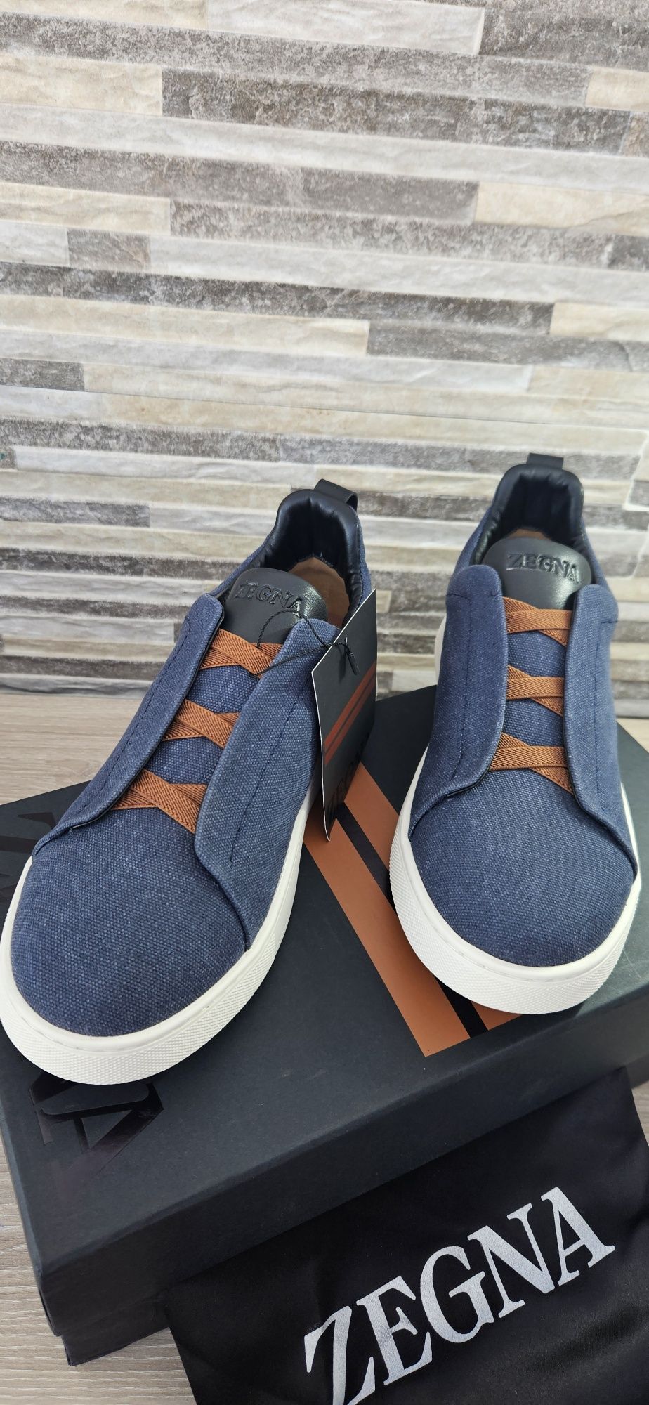 ZEGNA Triple Stitch™ em Ganga