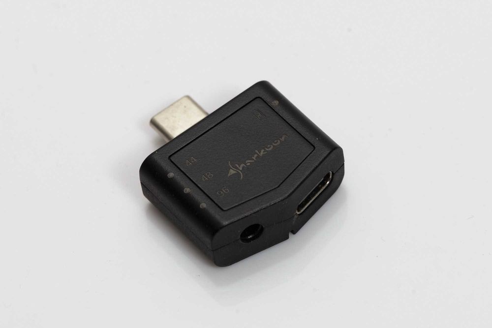 Karta dźwiękowa smartfona Sharkoon Mobile DAC PD czarny