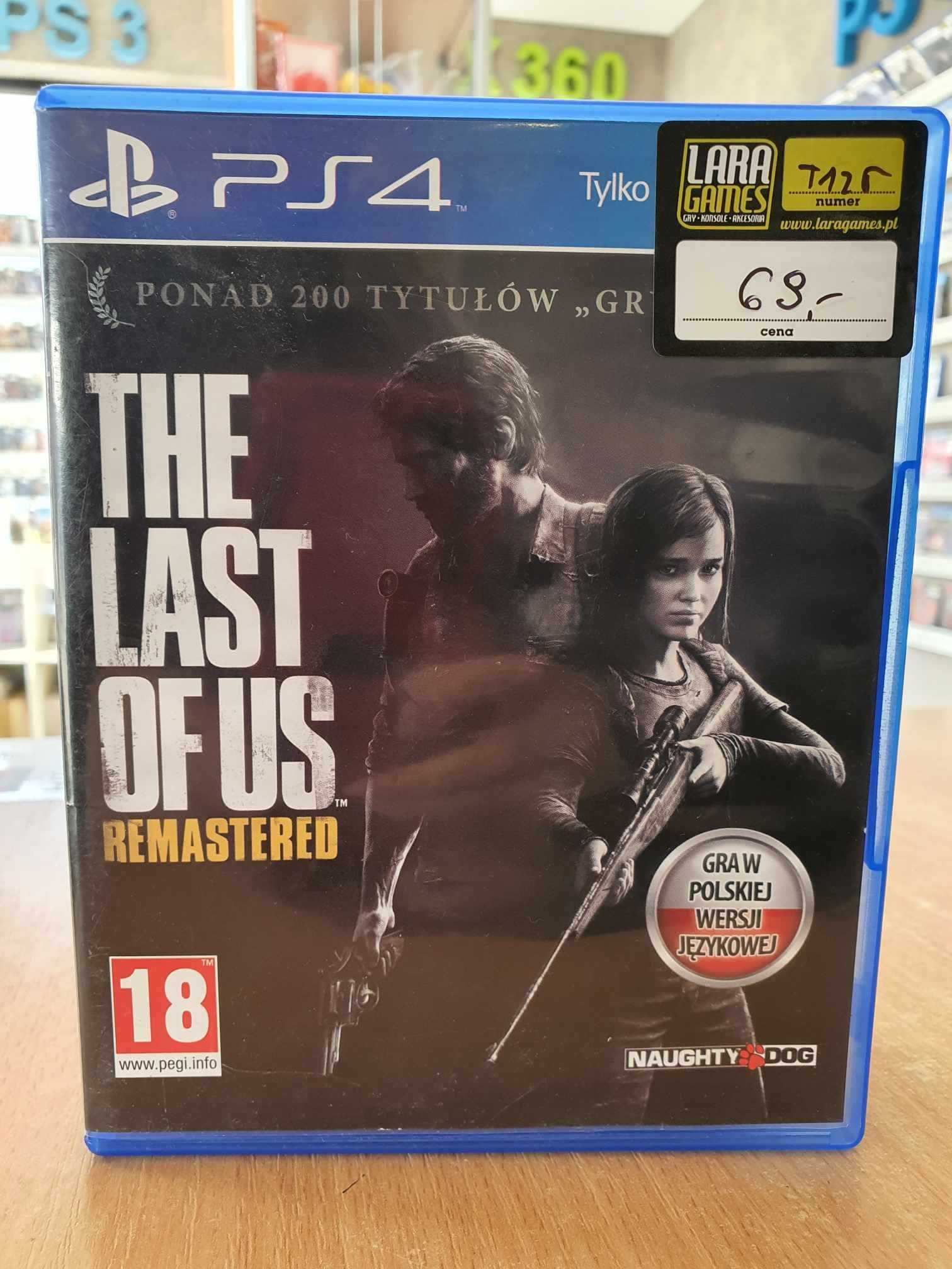 The Last of Us Remastered PS4 Skup/Sprzedaż/Wymiana Lara Games