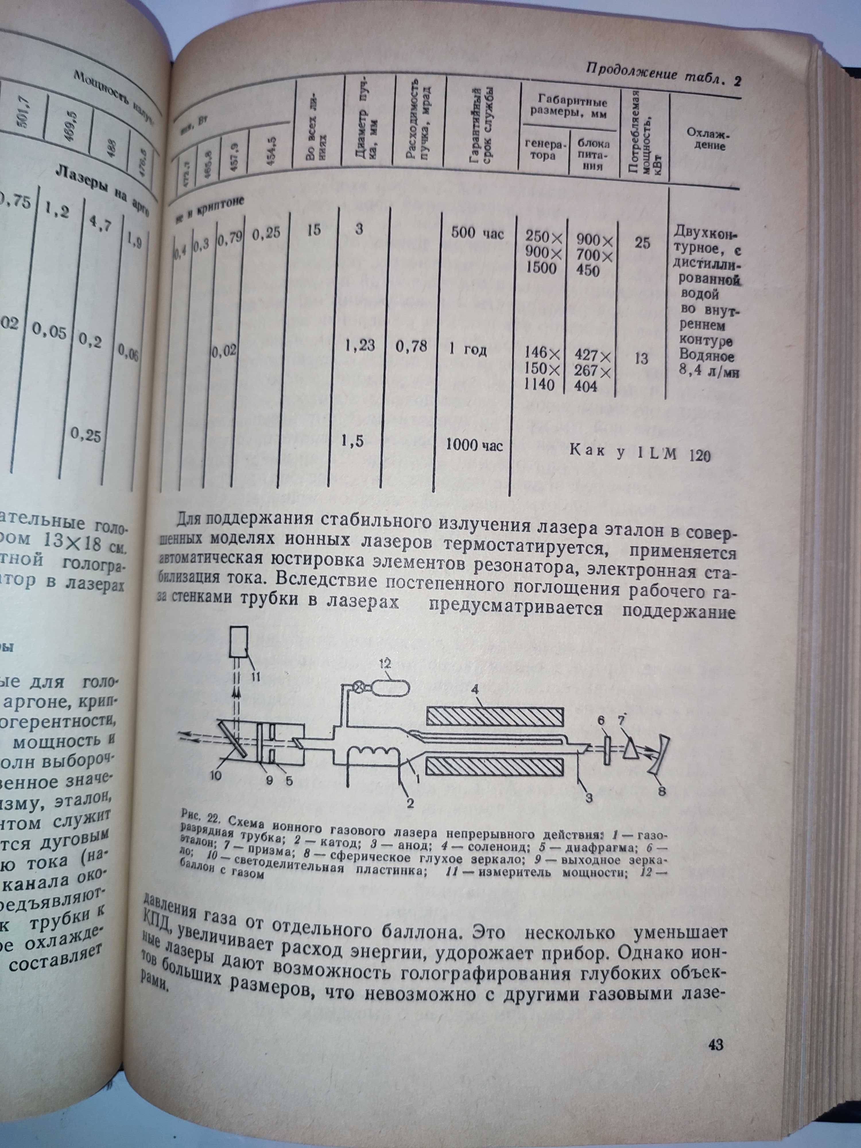 Изобразительная голография и голографический кинематограф Комар Серов