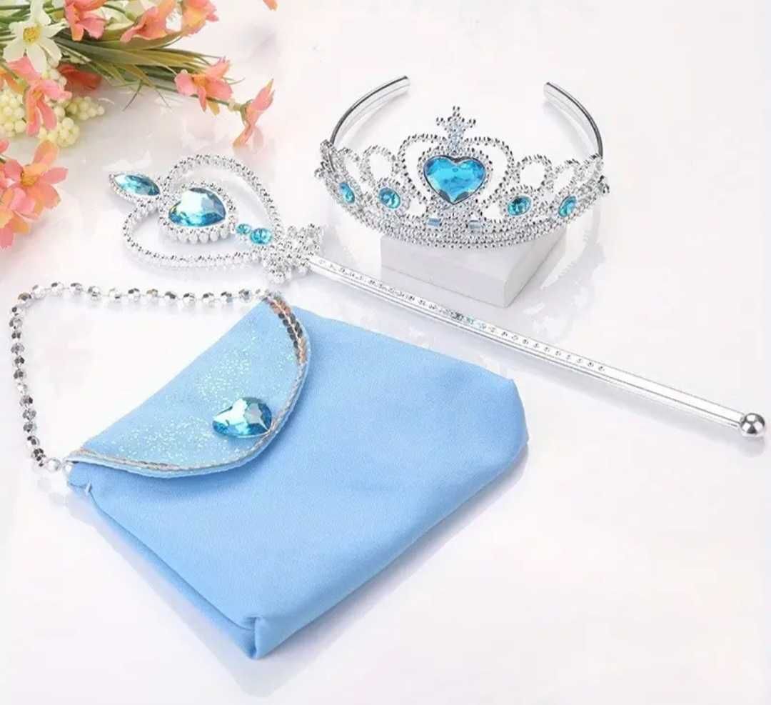 Nowy strój Kopciuszek Cinderella, r. 122 przebranie bal