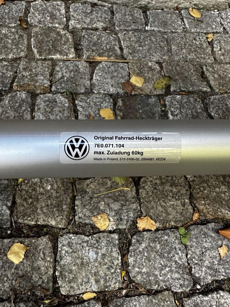 Bagażnik rowerowy VW / thule