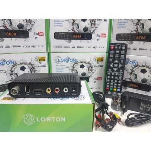 Новый приемник приставка тюнер т2 Lorton T2-18 Mini (аналог T62D) DVB