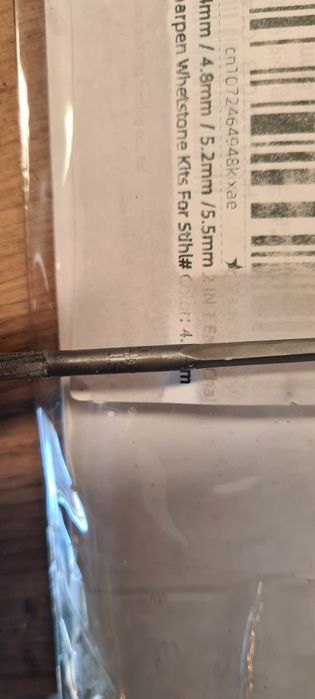 Ostrzałka do łańcucha 2w1 0.325 4.8mm Stihl Husqvarna prowadnik pilnik
