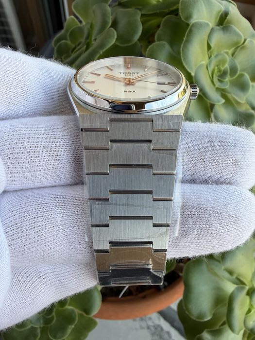 Tissot PRX 40mm Branco Perola NOVO