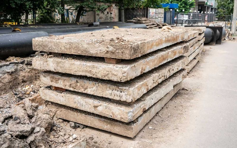 Płyty drogowe betonowe zbrojone