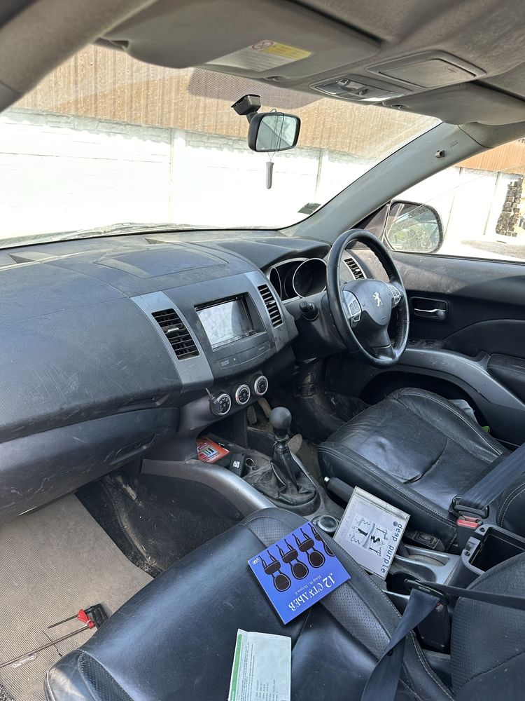Разборка Peugeot 4007 Пежо 2.2 дизель 2007 год запчасти механика