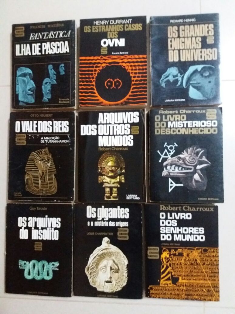 Coleção de Livros - Enigmas de Todos os Tempos