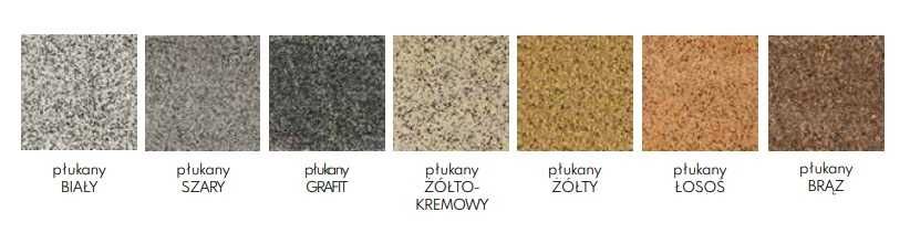 Kostka brukowa Rossano 6cm Płukane Grafit KOST-BET 65,50zł/brutto Maj