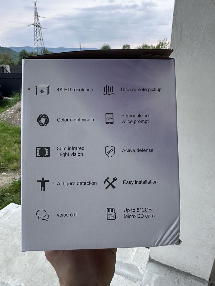 Wifi відеокамера 8мп