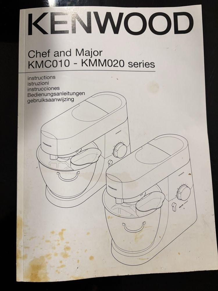 Robot planetarny kenwood chef and major