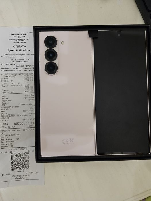 Samsung Fold 6.Офіційний. Страховка та гарантія!