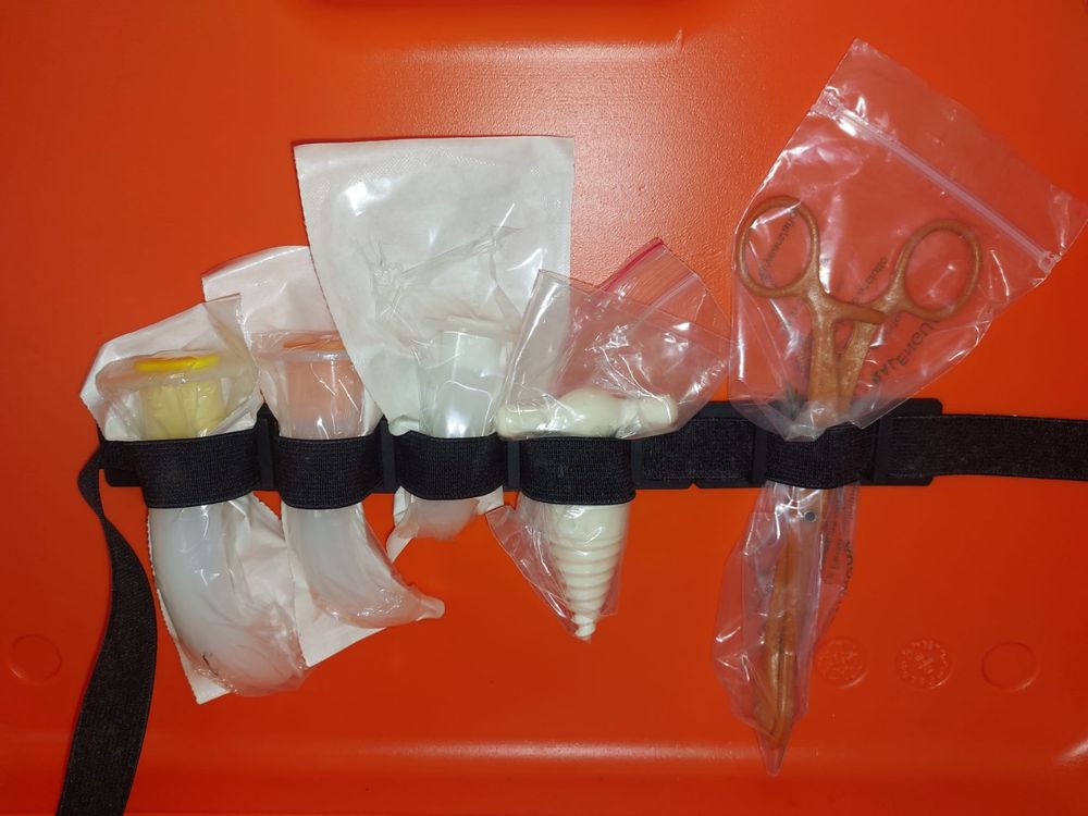 Kit de Respiração de Emergência com garrafa oxigénio