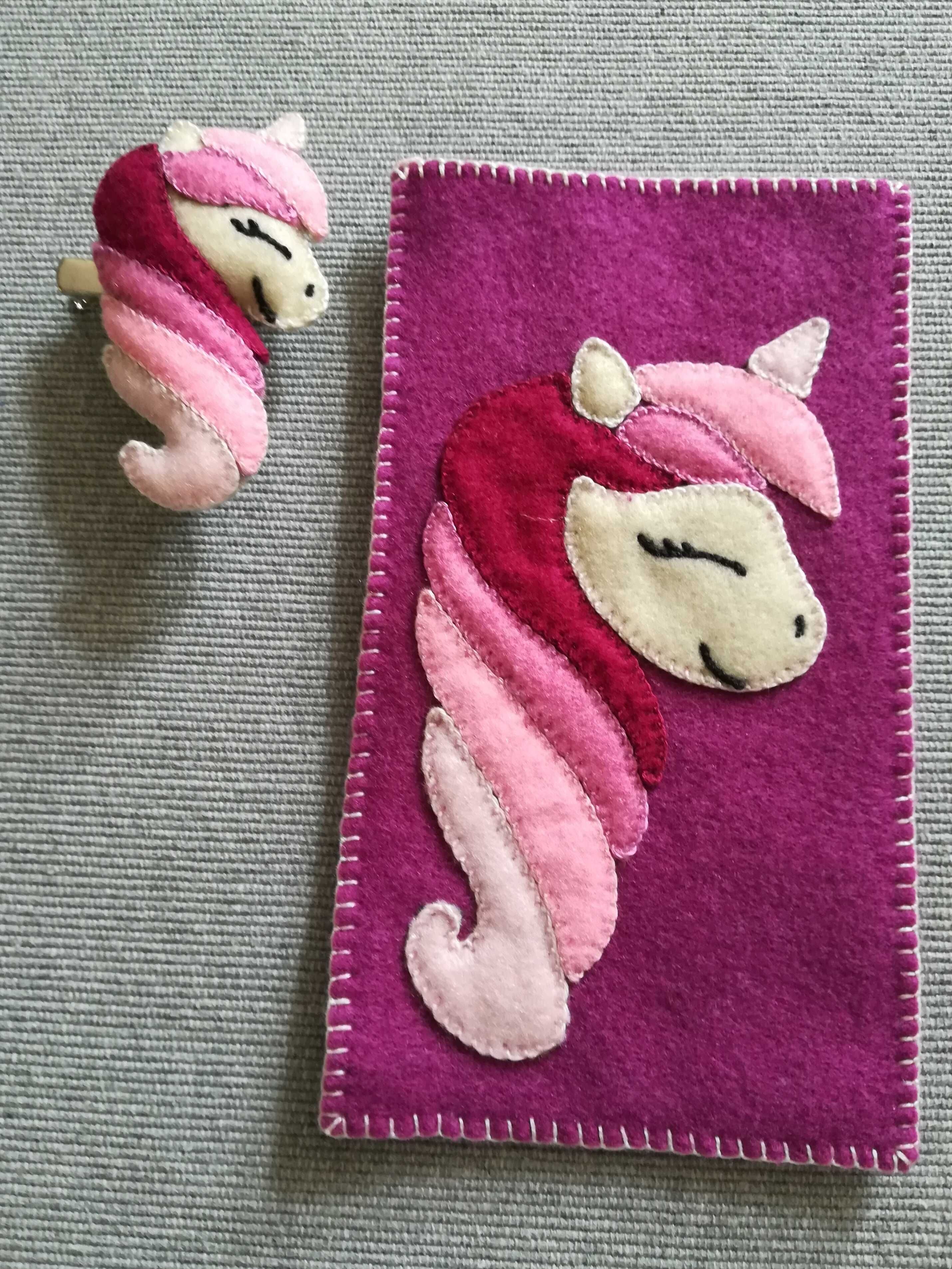 Etui na telefon, filcowe, różne wzory, spersonalizowane, handmade