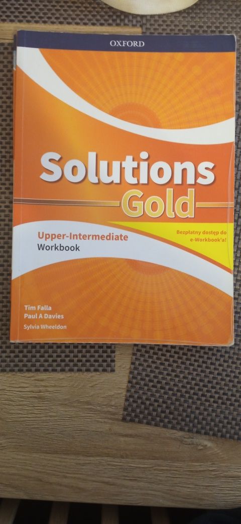 Solutions Gold Upper-Intermediate Podręcznik I Ćwiczenia