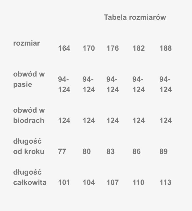 Spodnie dresowe pas 100 - 120 męskie,dresy 164/170/176/182/188 Makma