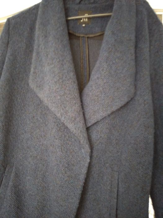 Granatowy płaszczyk damski Reserved r. 42/44