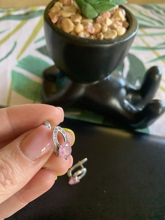 Срібло та  з позолотою