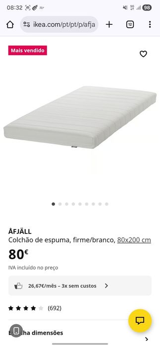 Cama Solteiro/Casal + 2 colchoes
