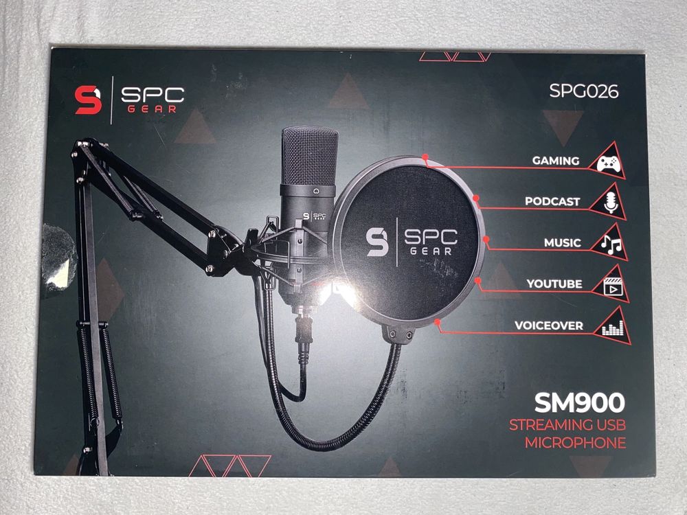 Mikrofon Spc Gear SM900 z popfiltrem!