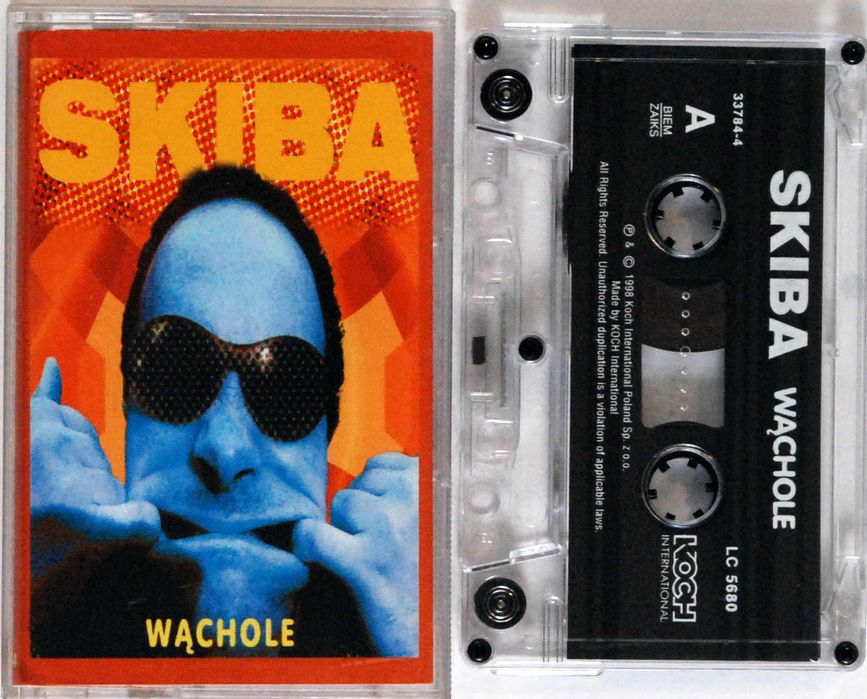 Skiba - Wąchole (kaseta) BDB