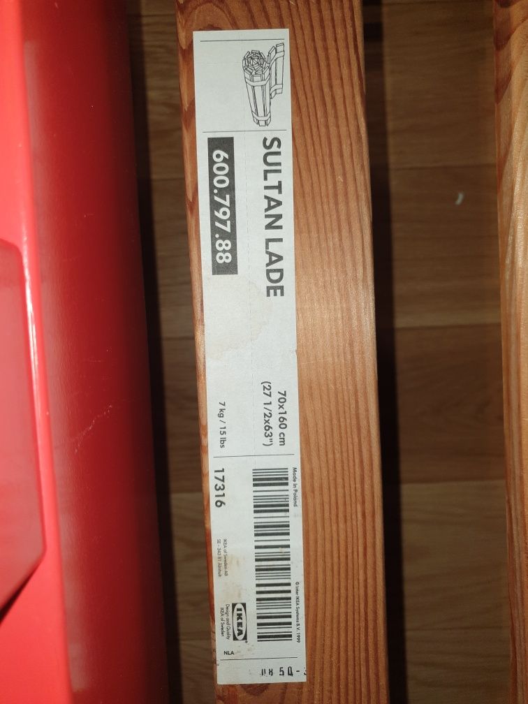 łóżko dziecięce ikea sultan lade