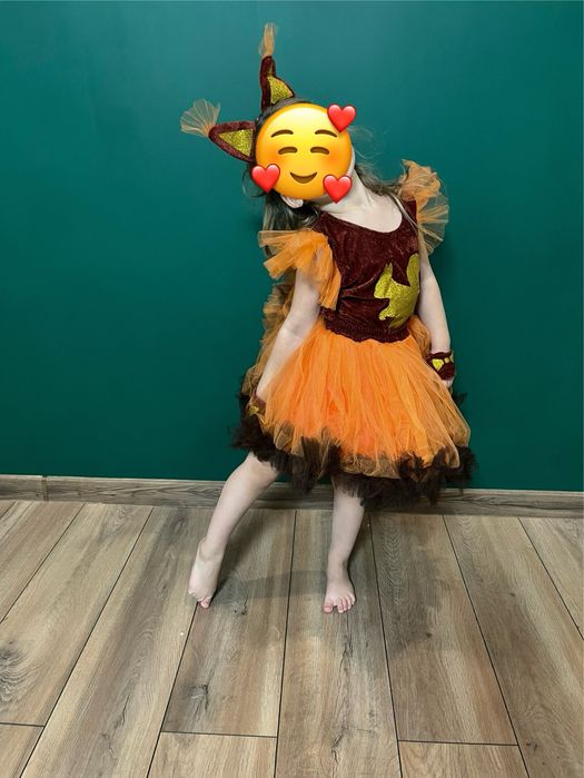 Костюм білочки на новорічне свято