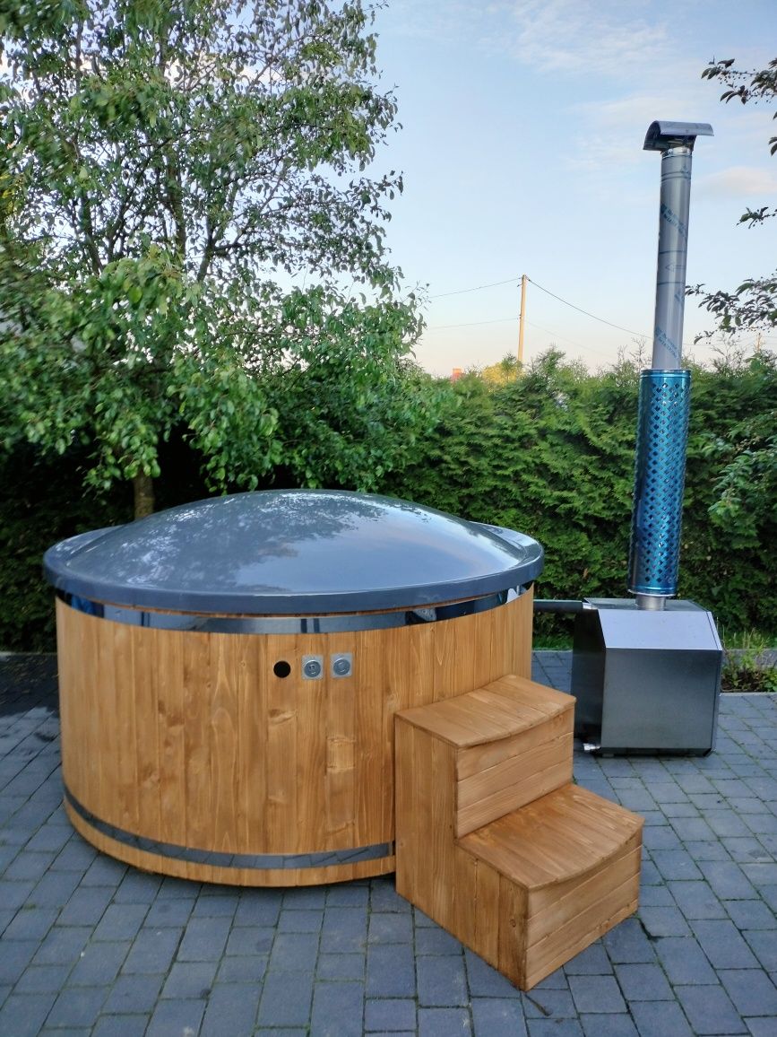 Balia ogrodowa jacuzzi ruska bania