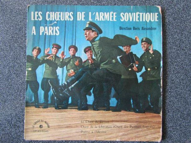 LP - Les Choeurs de Lármée Soviétique a Paris