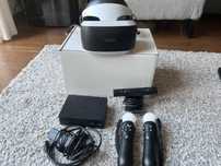 VR do PS4 stan idealny + dwa kontrolery Move