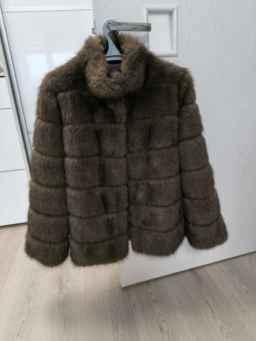 Продам полушубок з штучного меха