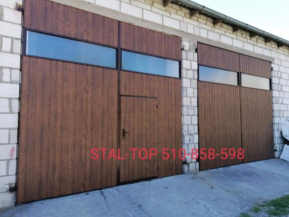 Bramy garażowe drzwi garażowe wierzeje do stodoły obory przesuwne hali