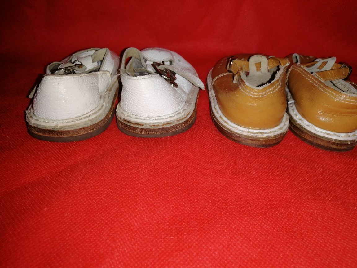 Детские сандали ссср натуральная кожа.
