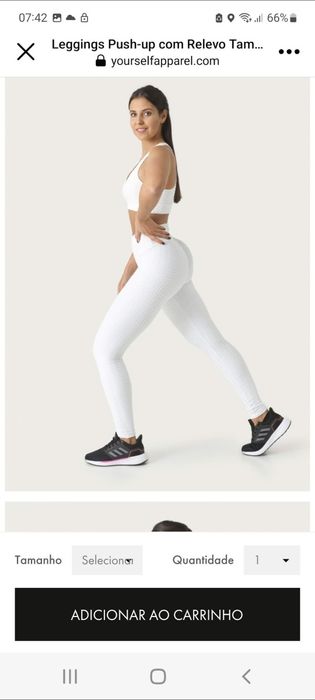 Vendo macacão, leggins ou calção novo