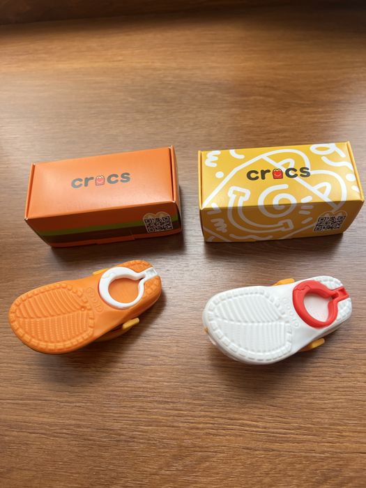 Іграшки Брелоки Крокс Макдональдс Тапочки Crocs McDonald's Happy Meal