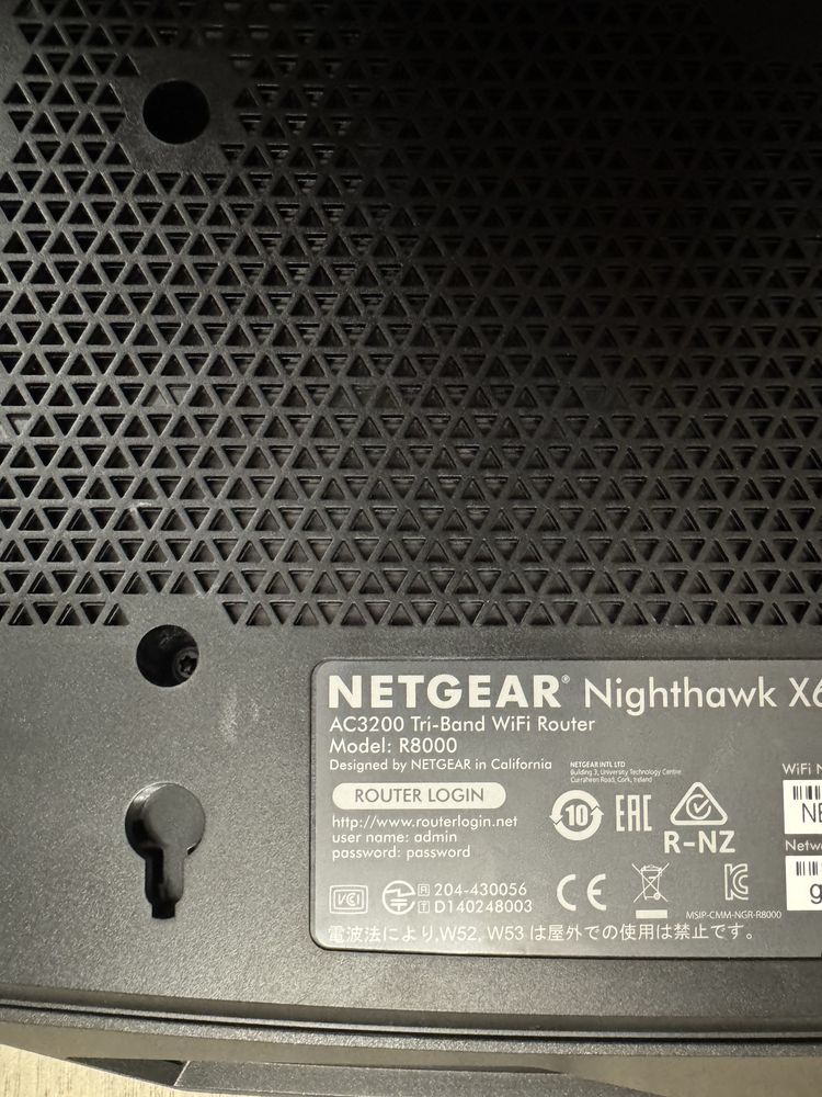 Router Netgear nighthawk x6