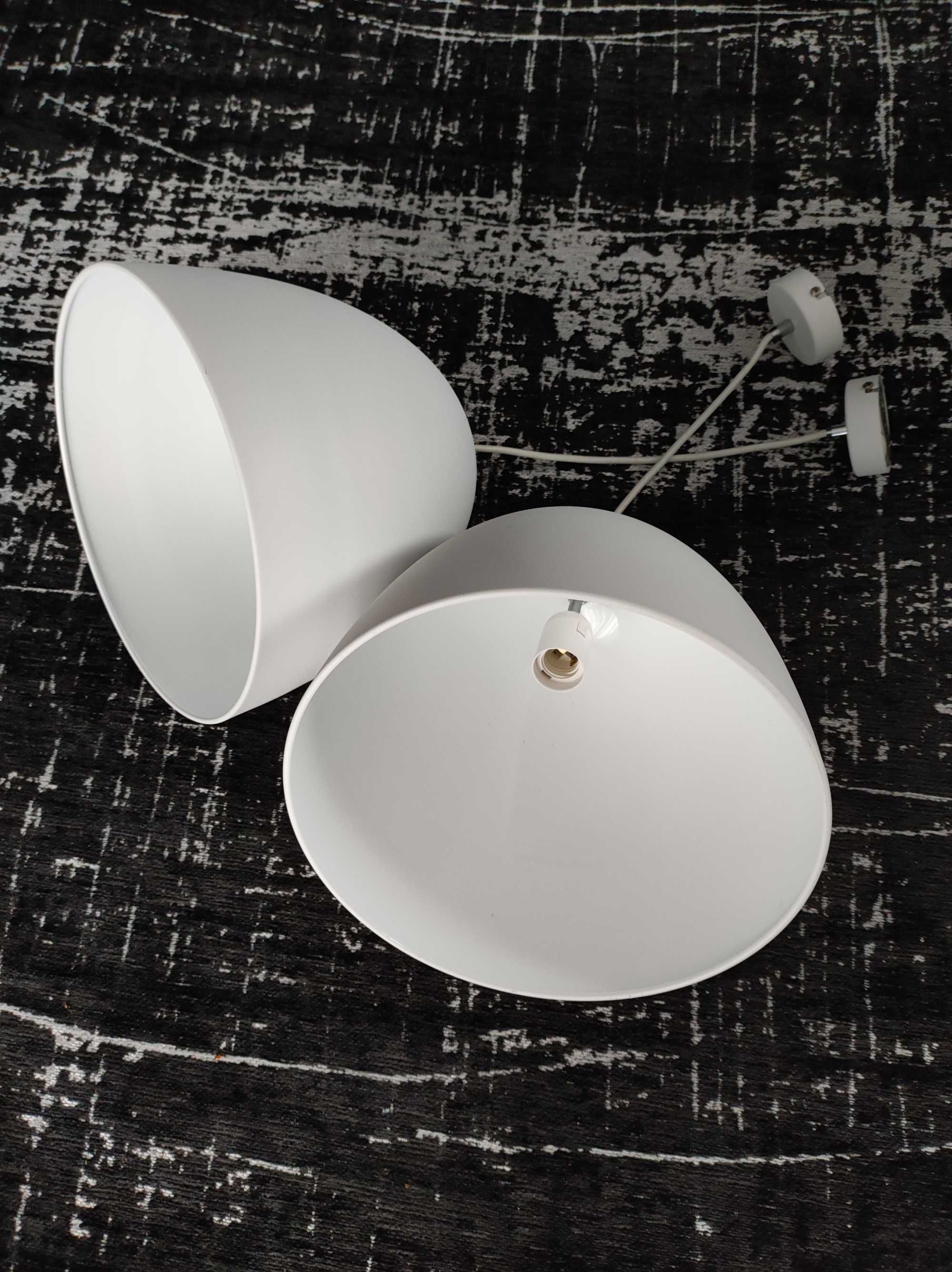 lampa nad stół biały mat