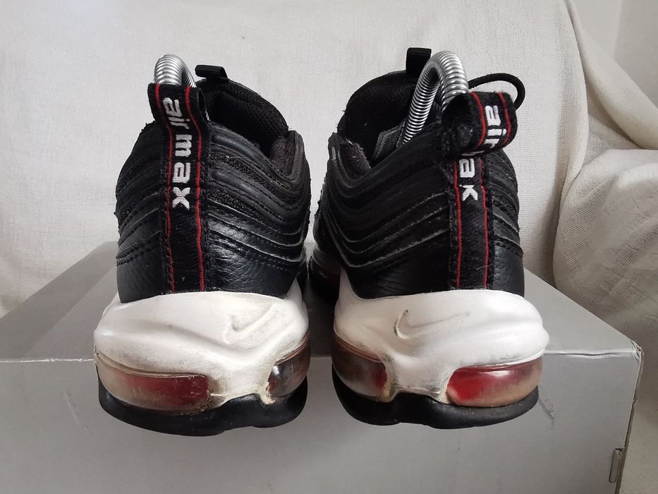 Nike Air Max 97 Black University Red buty sportowe sneakersy 38
