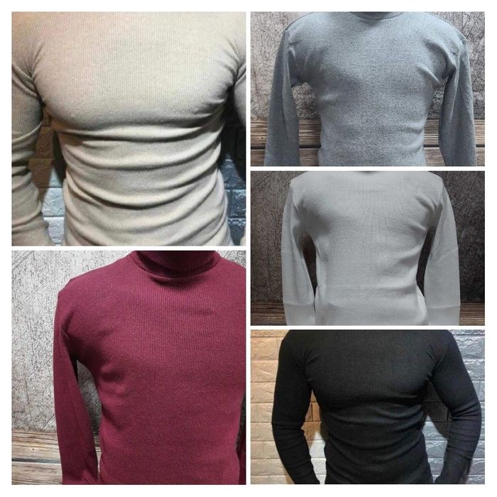 Різні кольори!! Кашеміровий чоловічий гольф з Турції