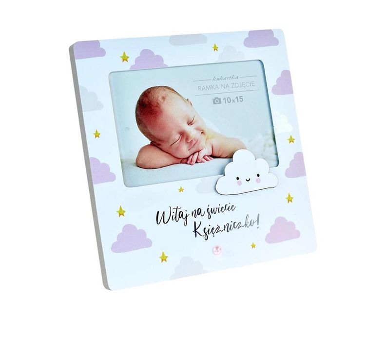 Ramka Moments RM-049 Narodziny dziewczynka oprawa: pudełko