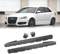 EMBALADEIRAS LATERAIS PARA AUDI A3 8P 03-11 3 PORTAS LOOK S3